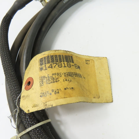 Wirefeeder Control Cable Assembly w/ MS-Style Connector