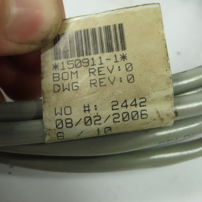 206429-1 150911-1 Shielded Cable Assembly w/3-Pin CPC Connector