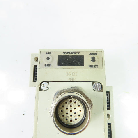 Aventics 240-323 16-Input PNP Digital I/O Module G3 Series M23 19-Pin 24VDC