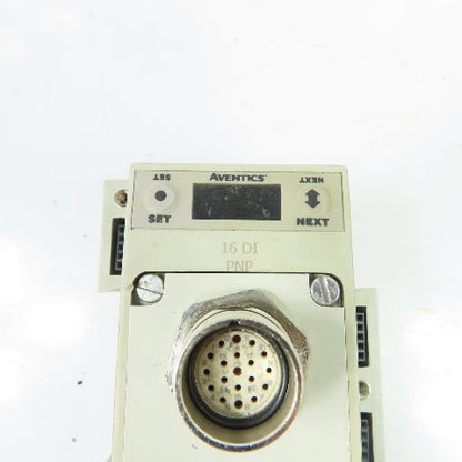 Aventics 240-323 16-Input PNP Digital I/O Module G3 Series M23 19-Pin 24VDC