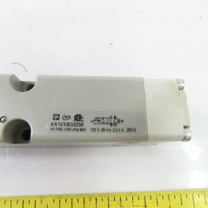 Parker HA1VXBG023A Pneumatic Solenoid Air Valve 120V 145PSIG