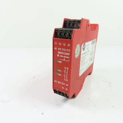 Allen-Bradley 440R-D23171 Guarmaster MSR125HP Safety Relay 24VDC Ser A