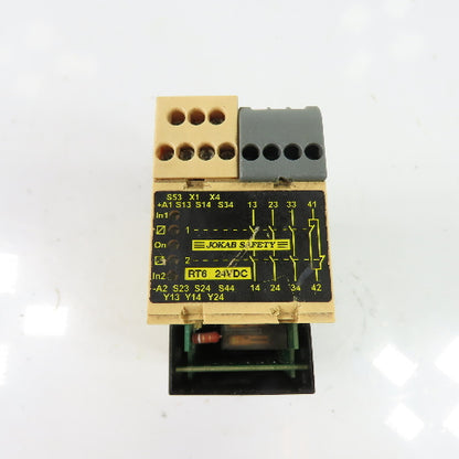 Jokab Safety 846.0006 RT6 Safety Relay Module 24VDC 3NO/1NC