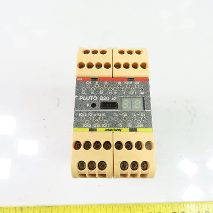 ABB PLUTO B20 v2 2TLA020070R4600 24VDC Programmable Safety Controller 20-I/O