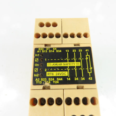 Jokab Safety RT6 24VDC Safety Relay Module