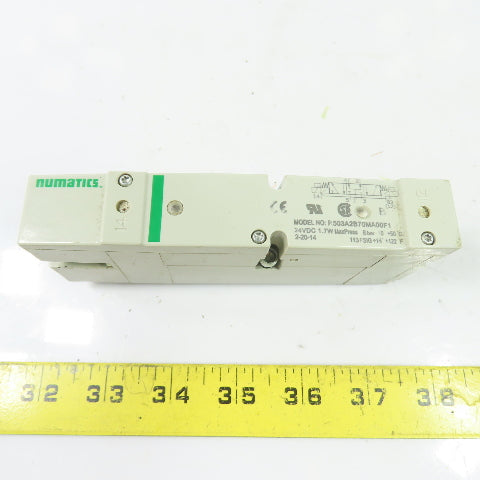 Numatics R503A2B70MA00F1 Pneumatic Solenoid Directional Control Valve 24V 115PSI