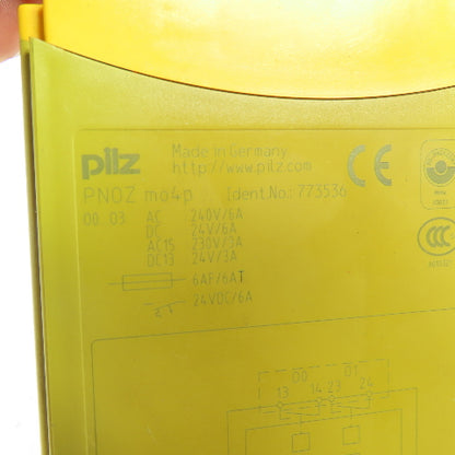 Pilz 773536 PNOZ mo4p 4-Channel Safety Relay Expansion Module 24VDC/240VAC