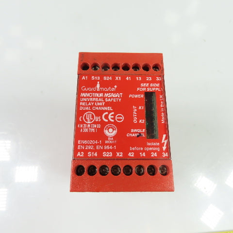Allen-Bradley 440R-C23017 Guardmaster MSR6R/T Safety Relay 24V AC/DC