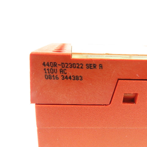 Allen-Bradley 440R-D23022 Guardmaster Minotaur MSR7R Safety Relay 110VAC