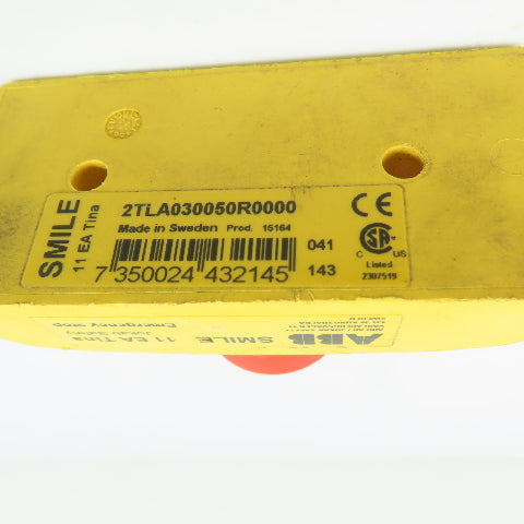 ABB 2TLA030050R0000 SMILE 11 EA Emergency Stop Puchbutton Switch M12 5-Pin