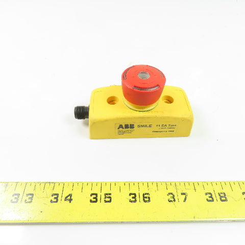 ABB 2TLA030050R0000 SMILE 11 EA Emergency Stop Puchbutton Switch M12 5-Pin