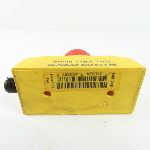 Jokab Safety SMILE 11 EA Emergency Stop Puchbutton Switch M12 5-Pin