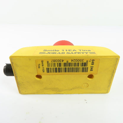 Jokab Safety SMILE 11 EA Emergency Stop Puchbutton Switch M12 5-Pin