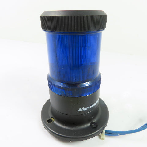 Allen-Bradley 854K-24TL6 24V AC/DC Blue LED Stack Light Beacon 24V AC/DC
