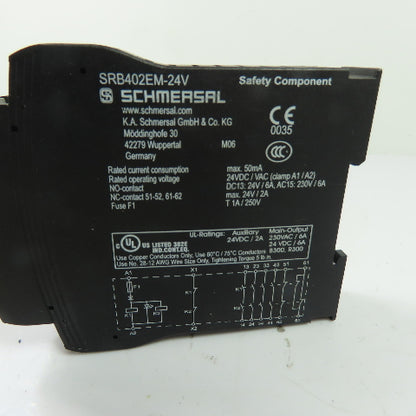Schmersal SRB402EM-24V Safety Relay Output Expansion Module 24VDC/VAC