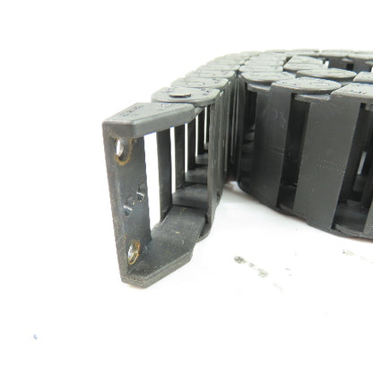 Igus 08.40.028 Plastic Cable Carrier Energy Drag Chain 31.5" OAL 40mm x 15mm ID