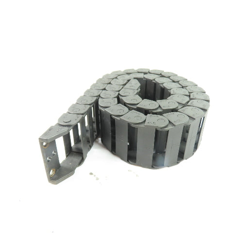 Igus 08.40.028 Plastic Cable Carrier Energy Drag Chain 31.5" OAL 40mm x 15mm ID