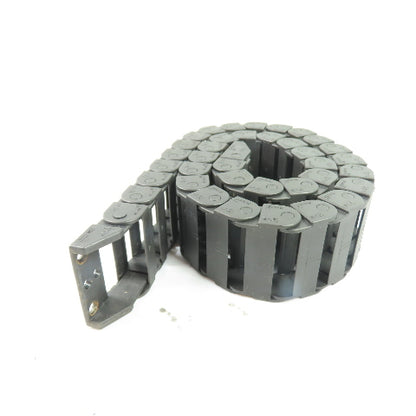 Igus 08.40.028 Plastic Cable Carrier Energy Drag Chain 31.5" OAL 40mm x 15mm ID