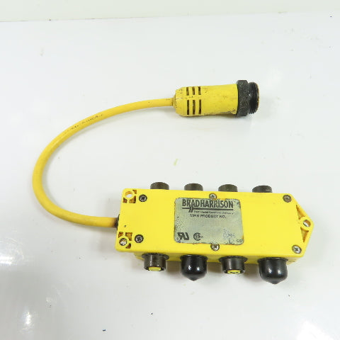 Brad Harrison 803P802 4-Port M12 Junction Splitter Box