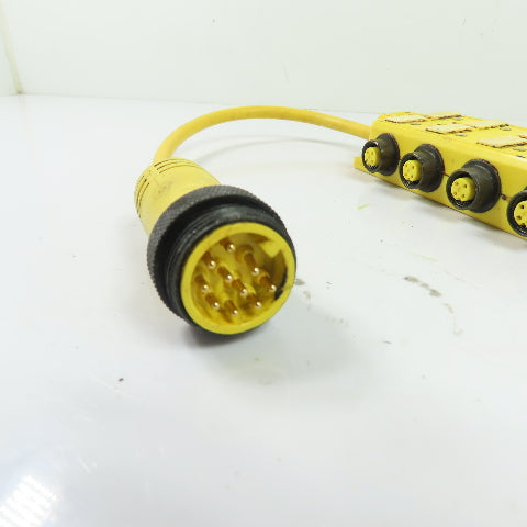 Brad Harrison 803P802 4-Port M12 Junction Splitter Box