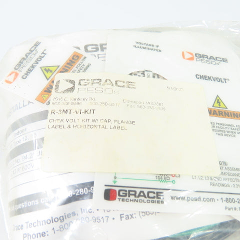 Grace Technologies R-3MT-VI-KIT ChekVolt PESD Permanent Electrical Safety Device