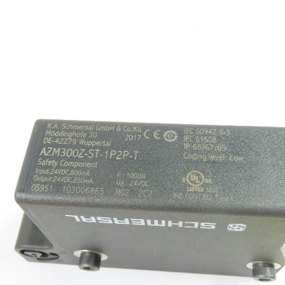 Schmersal 103006865 AZM300Z-ST-1P2P-T Solenoid RFID Safety Interlock Switch 24V