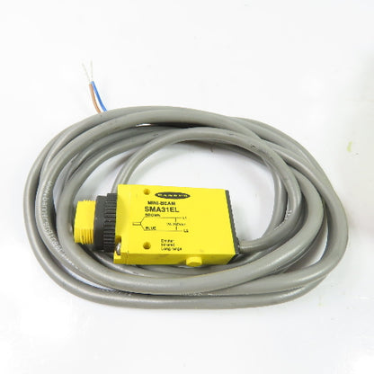 Banner 26059 SMA31EL Mini-Beam Photoelectric Emitter Sensor 24-240VAC NEW