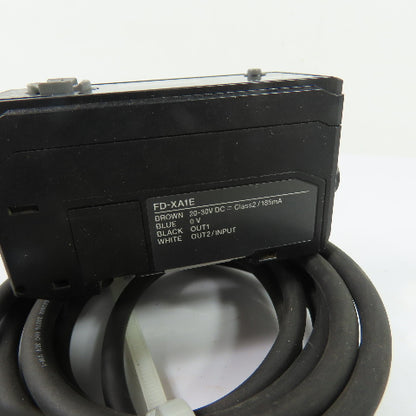 Keyence FD-XA1E Clamp-on Flow Sensor Amplifier Controller 20-30VDC