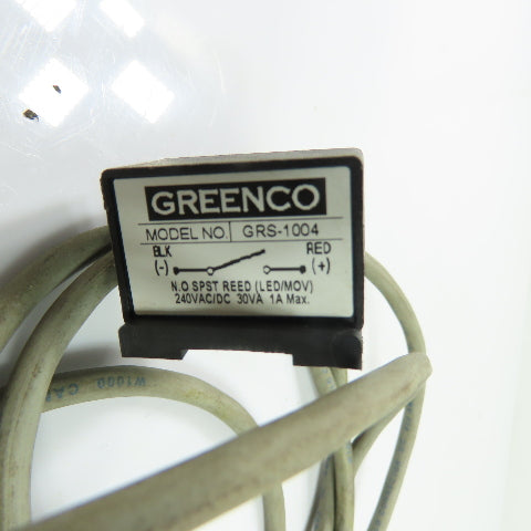 Greenco GRS-1004 N.O. SPST Reed Switch Sensor 240VAC/DC 1A