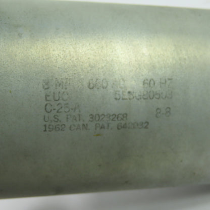 NTC 92631-S6 1168-532 8MFD 660VAC Capacitor 60Hz 6E8G80503