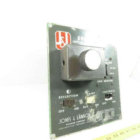 Jones & Lamson EPIC-30 Optical Comparator Operator Control Panel