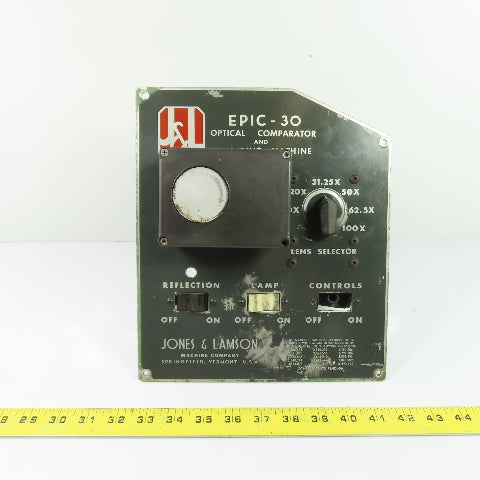 Jones & Lamson EPIC-30 Optical Comparator Operator Control Panel