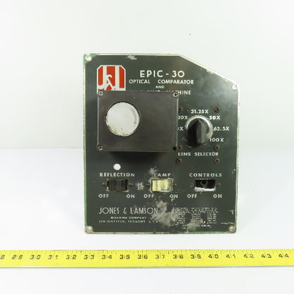 Jones & Lamson EPIC-30 Optical Comparator Operator Control Panel