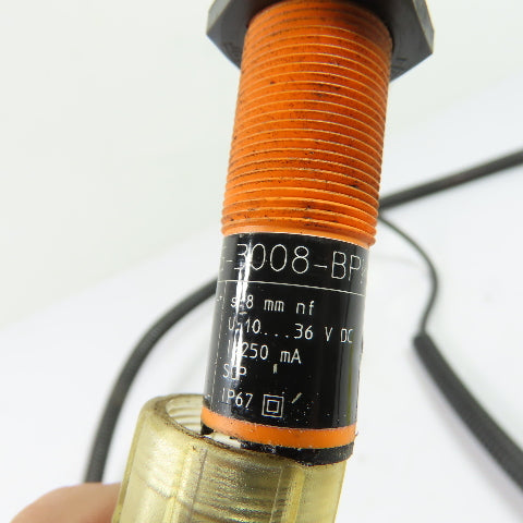 IFM IG-3008-BPKG IG5405 M18 Inductive Proximity Sensor 8mm PNP N.O. 10-36VDC