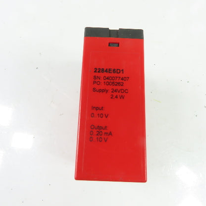 PR Electronics 2284E6D1 Isolation Amplifier 0-10VInput 0-10VOutput 24VDC Supply
