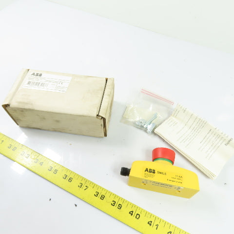 ABB 2TLA030051R0000 SMILE 11 EA Twist-Release Emergency Stop Pushbutton 24VDC