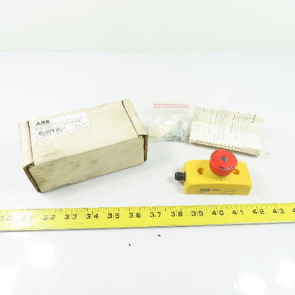 ABB 2TLA030051R0000 SMILE 11 EA Twist-Release Emergency Stop Pushbutton 24VDC