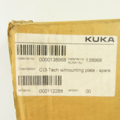 KUKA 00-134-932 CI3-Tech Safety Interface Board w/Mounting Plate