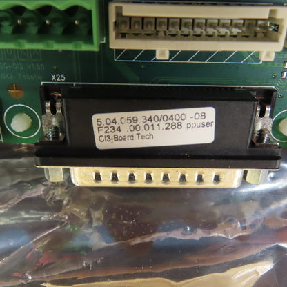 KUKA 00-134-932 CI3-Tech Safety Interface Board w/Mounting Plate