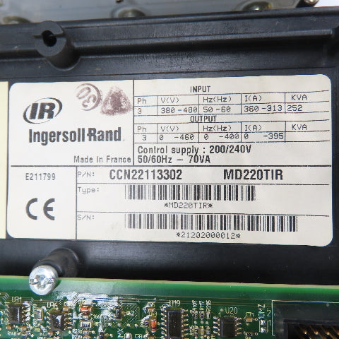 Ingersoll Rand CCN22113302 MD220TIR Control Supply Power Module