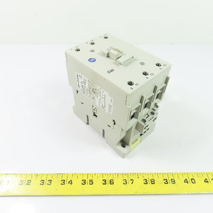 Allen-Bradley 100-C60D*00 60A 3-Pole IEC Contactor 24VDC Coil 600V Ser B