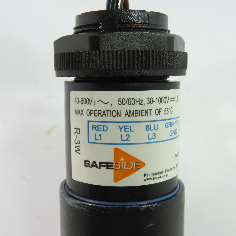 SafeSide R-3W 3Ph Thru-Door Voltage Indicator 40-600VAC/30-1000VDC