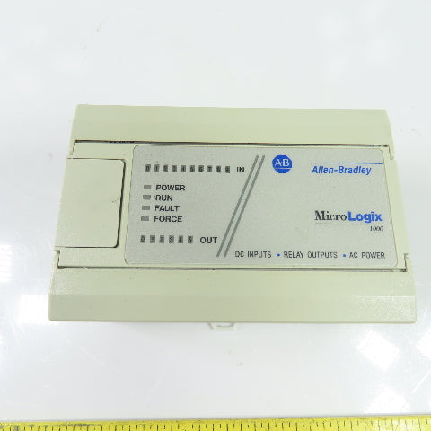 Allen-Bradley 1761-L16BWA Ser E FRN 1.0 MicroLogix 1000 Controller 24V DC