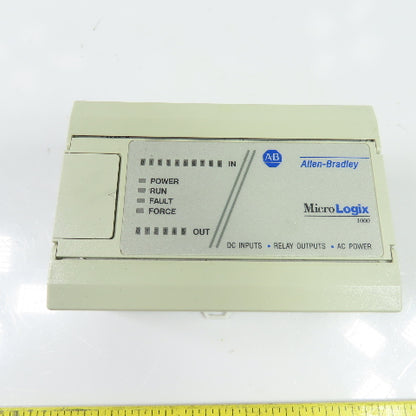 Allen-Bradley 1761-L16BWA Ser E FRN 1.0 MicroLogix 1000 Controller 24V DC