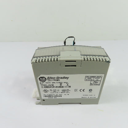 Allen-Bradley 1762-IQ16 Ser A Rev B Micrologix 16 PT 24VDC Sink/Source Input