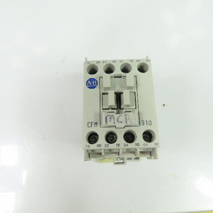 Allen-Bradley 700-CFM310E*A 4-Pole IEC Control Relay 3NO/1NC 24VDC Coil