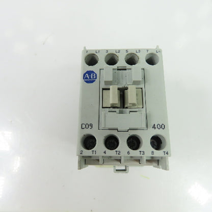 Allen-Bradley 100-C09*400 9A 4-Pole IEC Contactor 600VAC 440/480V Coil