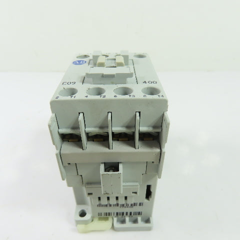 Allen-Bradley 100-C09*400 9A 4-Pole IEC Contactor 600VAC 440/480V Coil