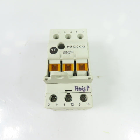 Allen-Bradley 140F-D3C-C30L 30A 3-Pole Ser A Fuse Holder 600VAC