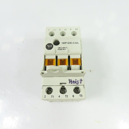 Allen-Bradley 140F-D3C-C30L 30A 3-Pole Ser A Fuse Holder 600VAC